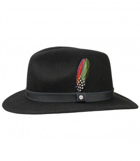 Traveller Portland Woolfelt black Stetson Traveller Portland Woolfelt black Stetson